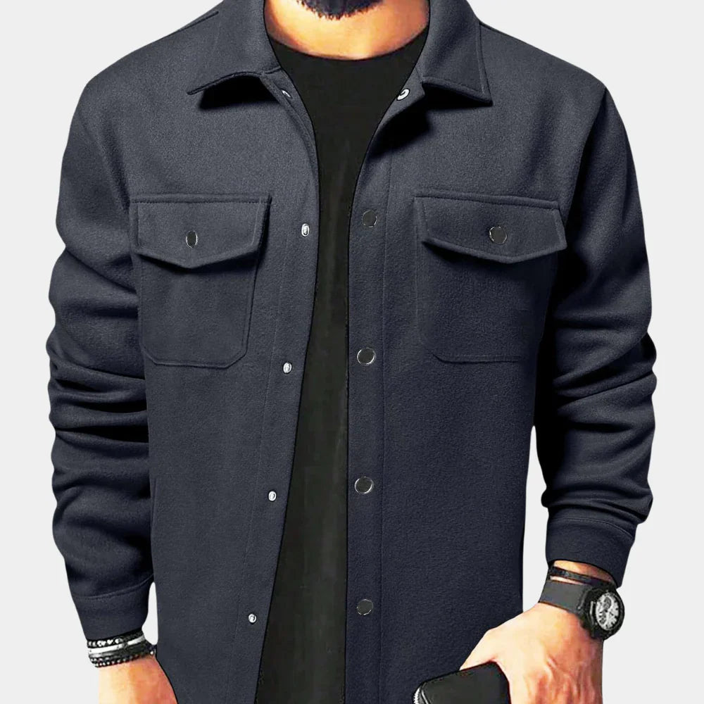 Men’s button-down jacket – men