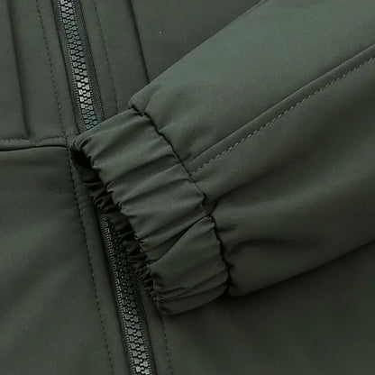 Men's fleece outdoor softshell jacket