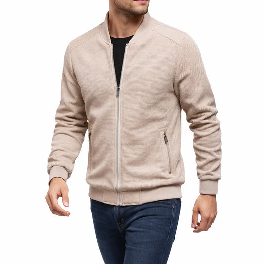 Men’s structured bomber jacket lightweight – men