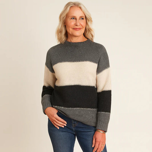 Anneliese women's sweater – warm, modern knit sweater for cool days