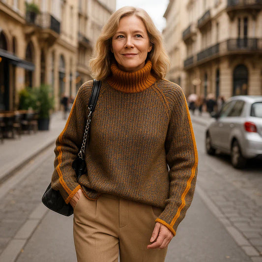 Breseis women's sweater – casual soft knit look