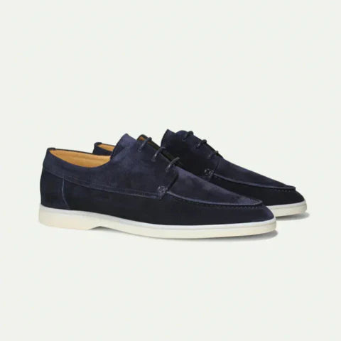 Men's suede loafers classic and comfortable