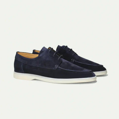 Men's suede loafers classic and comfortable