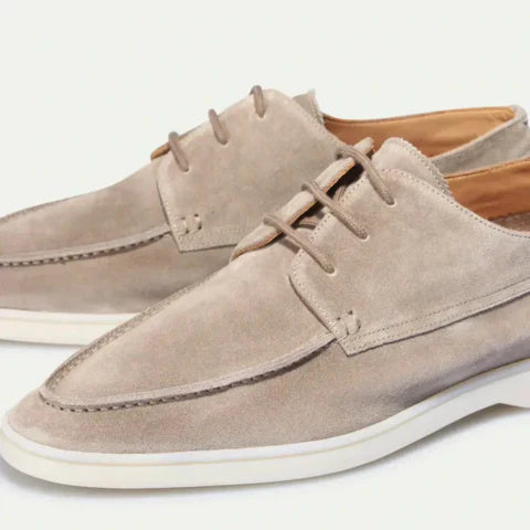 Men's suede loafers classic and comfortable