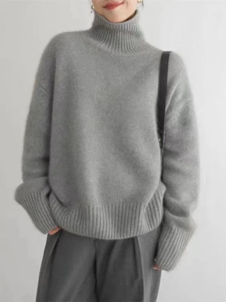 Isabella - high collar made of cashmere