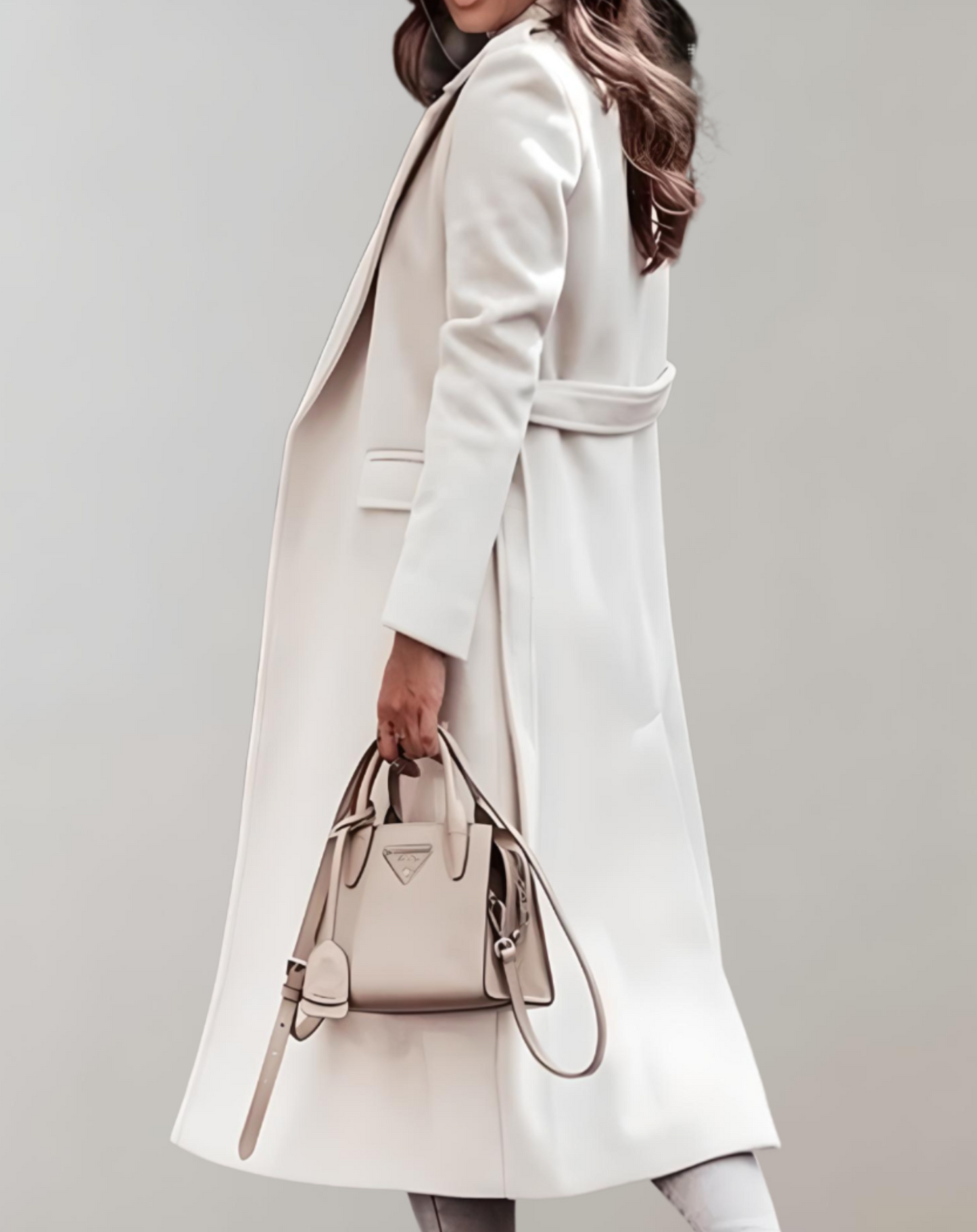 Odah | Elegant Oversized Women's Coat with Belt