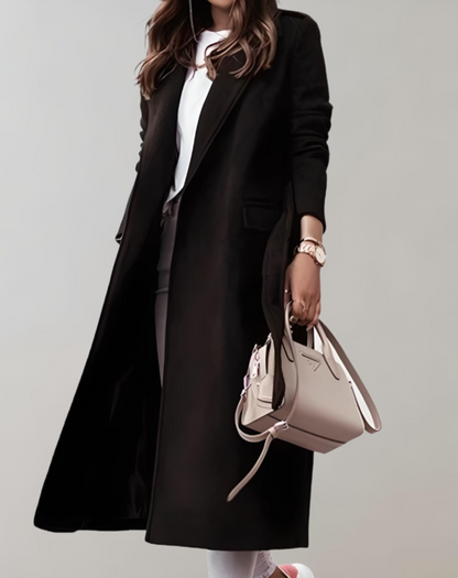 Odah | Elegant Oversized Women's Coat with Belt