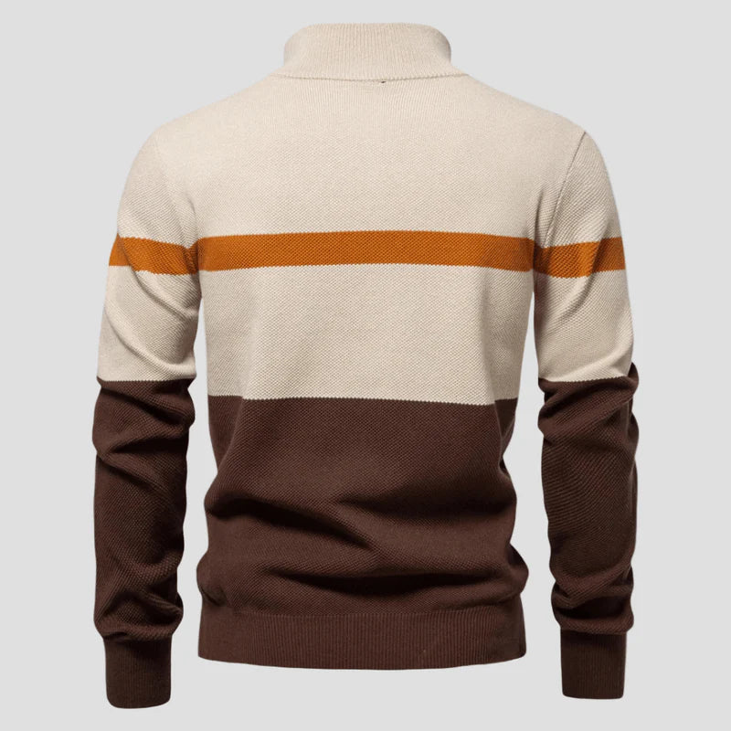 Men's cotton sweater, classic and comfortable