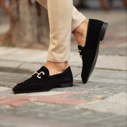 Men’s suede loafers – men
