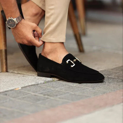 Men’s suede loafers – men