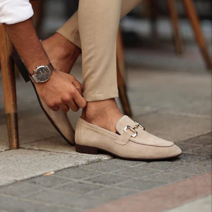 Men’s suede loafers – men
