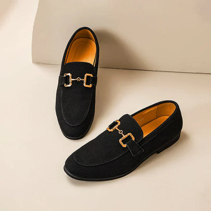 Men’s suede loafers – men