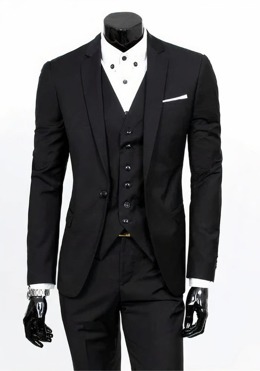 Elegant 3-piece suit set for men - evert