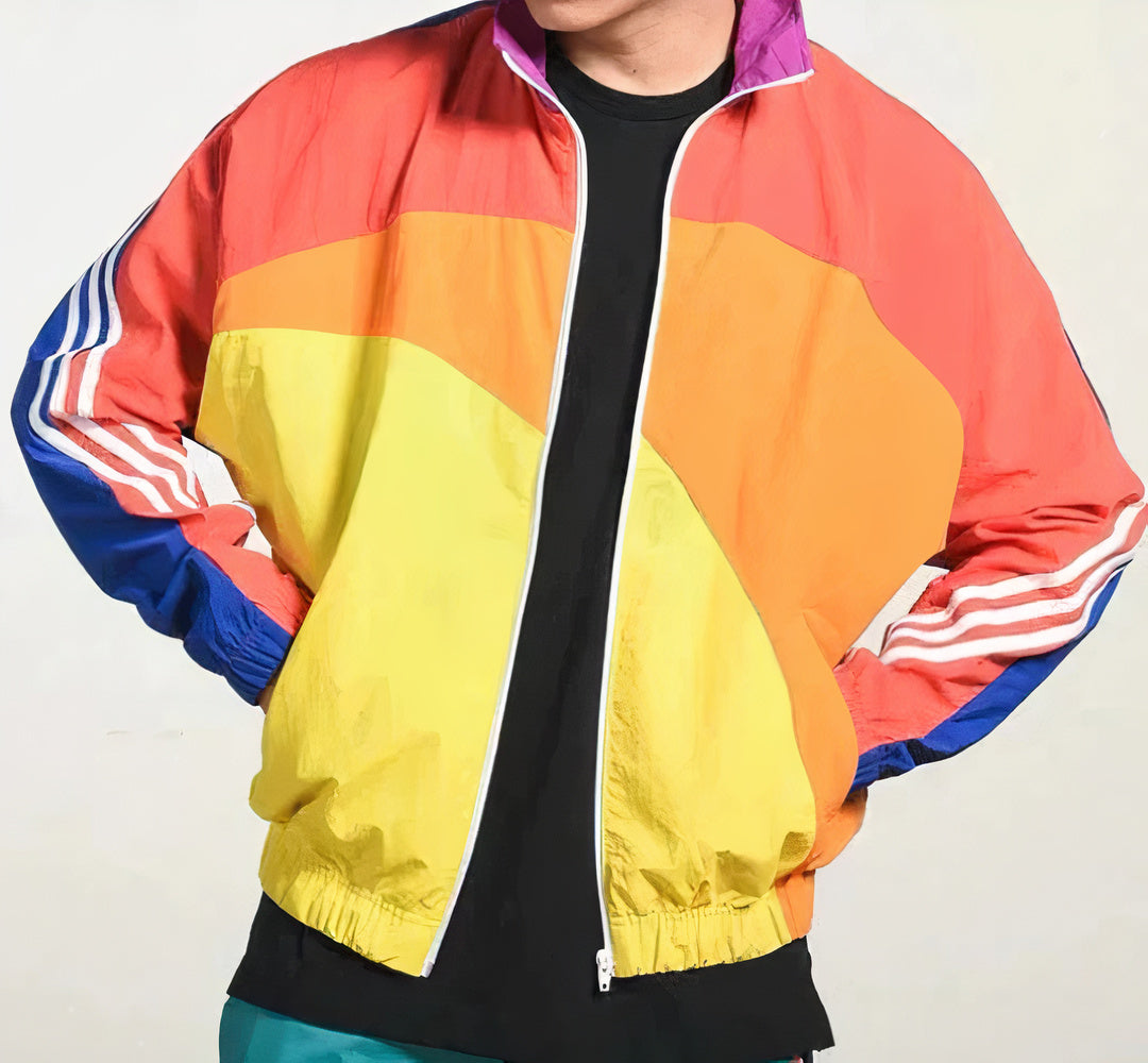 90s retro windbreaker - Egon