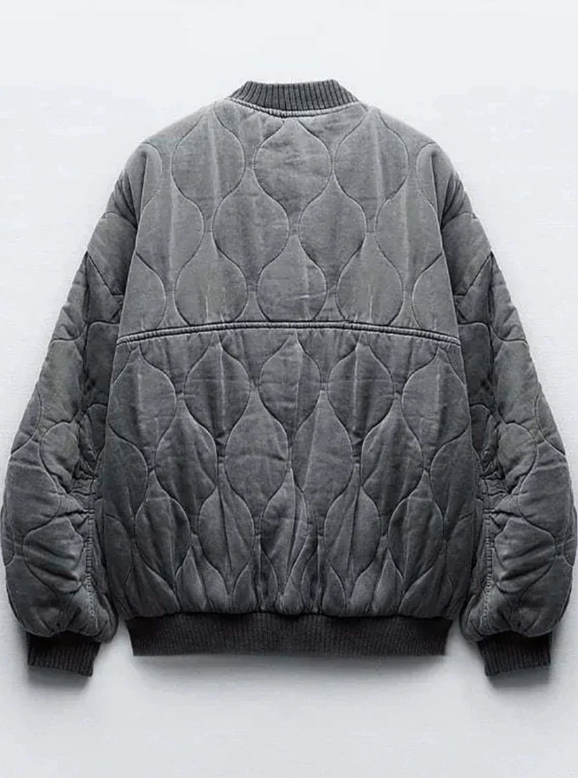 Sofia lined bomber jacket – women