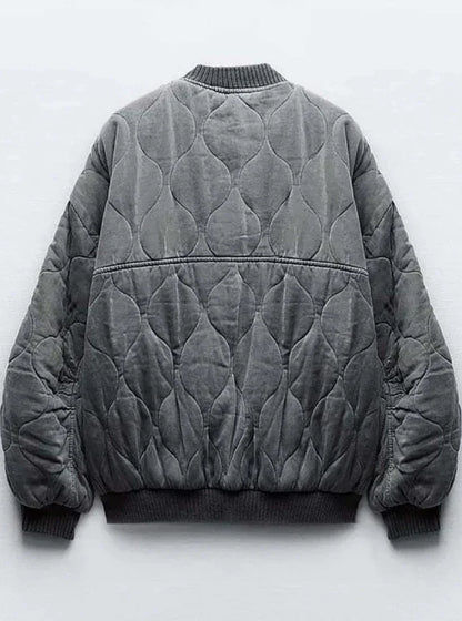 Sofia lined bomber jacket – women