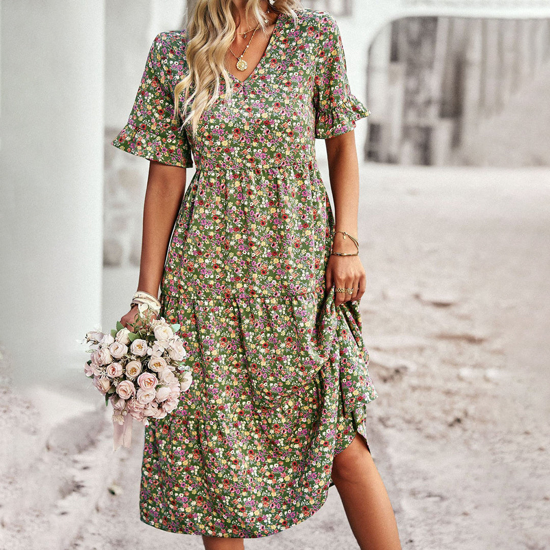 Lena – floral summer dress