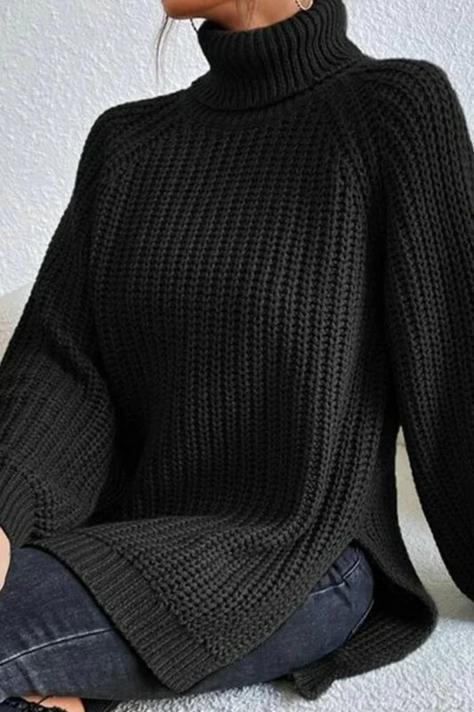 Annette - beautiful sweater - turtleneck sweater