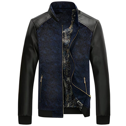 The Paxton Faux Leather Biker Jacket - Multiple Colors