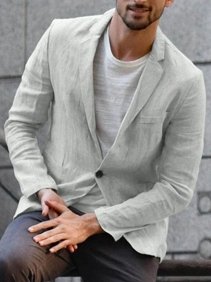 Modern - linen jacket for the trend-conscious man