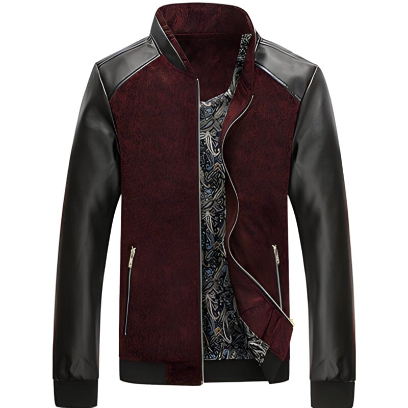 The Paxton Faux Leather Biker Jacket - Multiple Colors