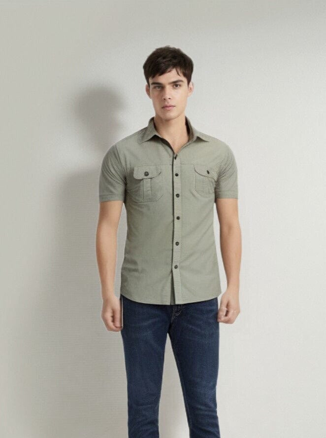 The Bridger Short Sleeve Cargo Shirt - Multiple Colors