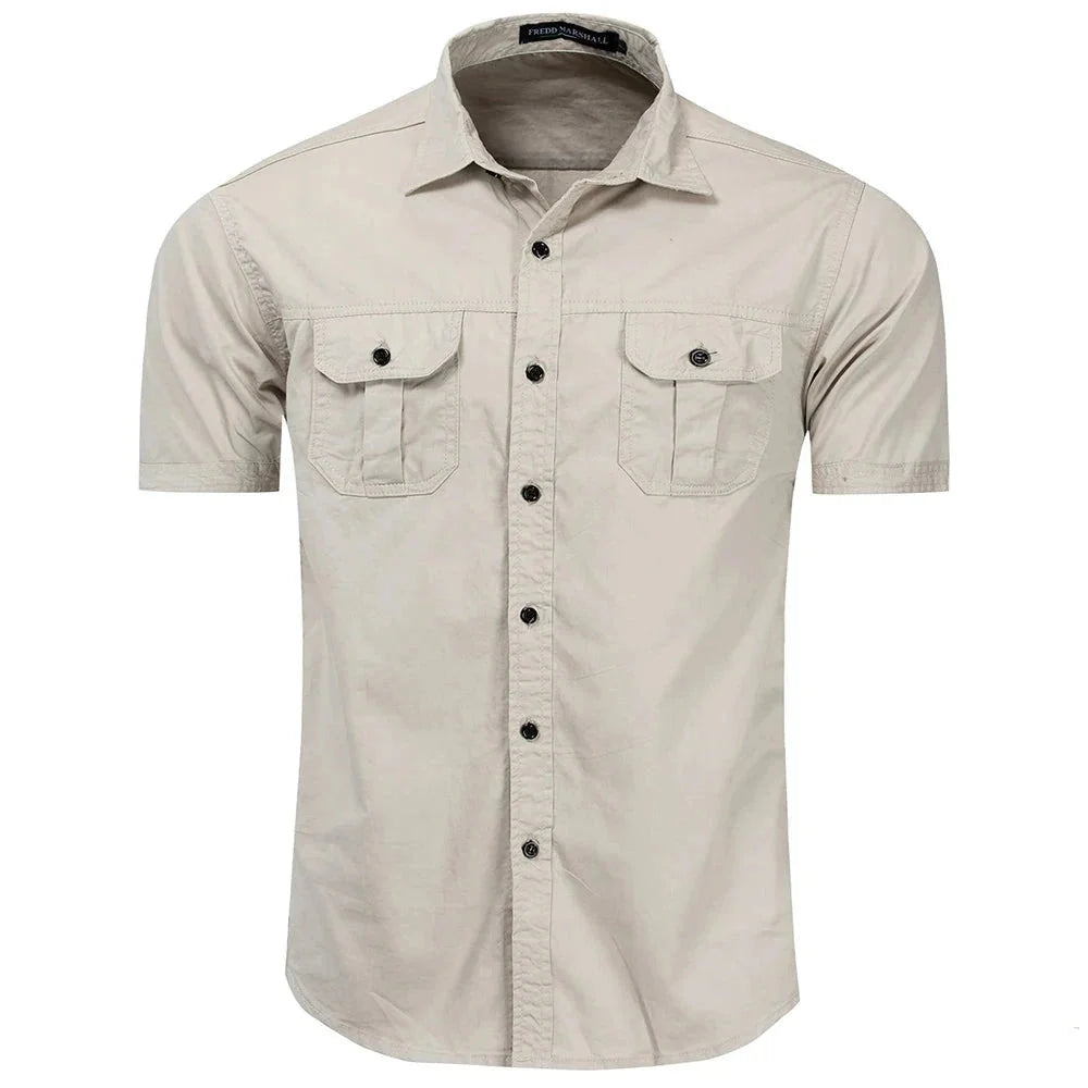 The Bridger Short Sleeve Cargo Shirt - Multiple Colors