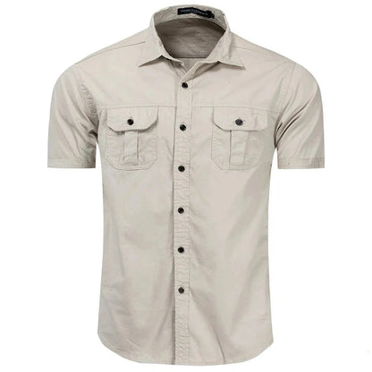 The Bridger Short Sleeve Cargo Shirt - Multiple Colors