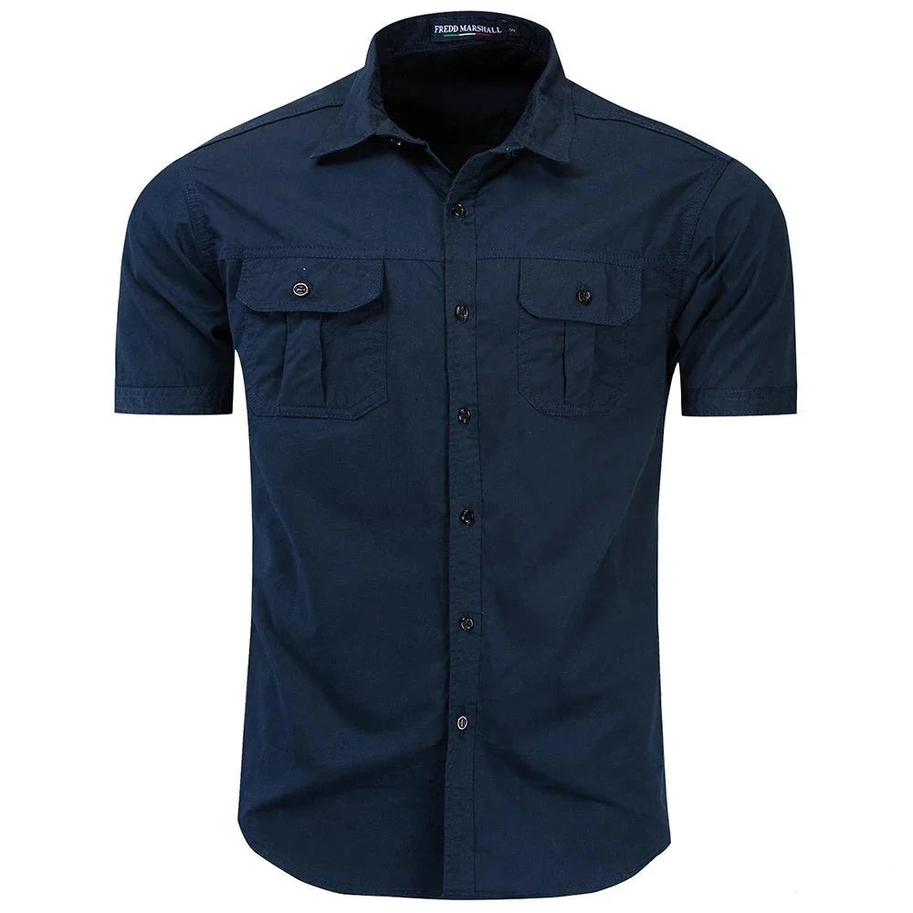 The Bridger Short Sleeve Cargo Shirt - Multiple Colors