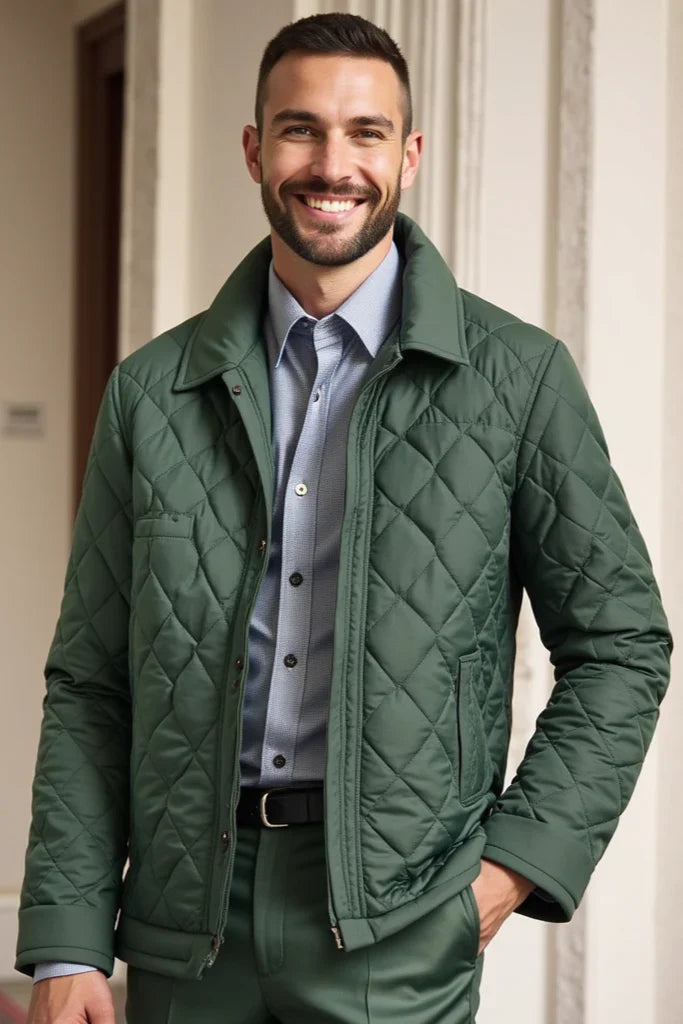 Classic winter jacket for men