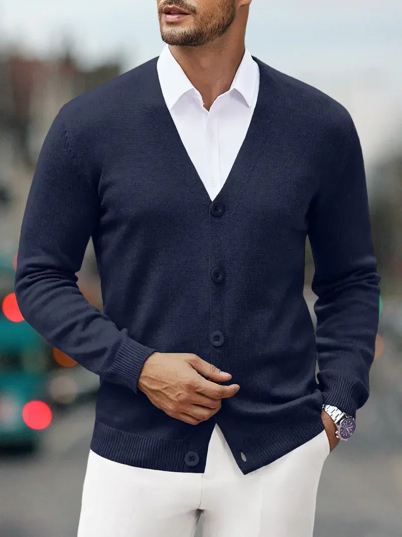 Maxim cardigan sweater – men