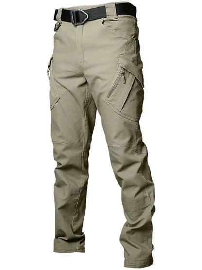Tactical cargo pants with multiple pockets – men