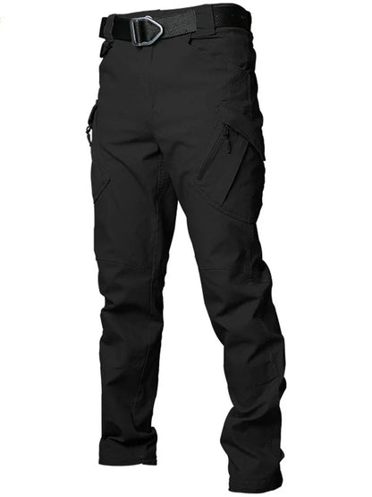 Tactical cargo pants with multiple pockets – men
