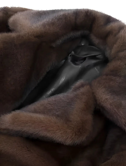 Lucy long faux fur coat – luxurious winter style