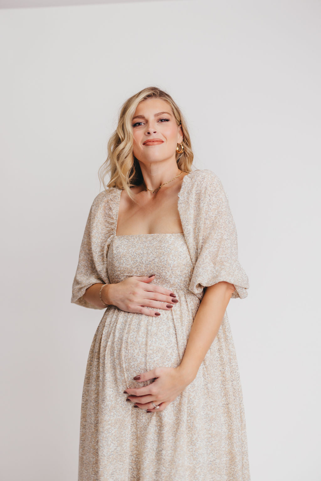 Mona 'Love Story' Maxi Dress - Bump Friendly and Inclusive Sizing (S-3XL)