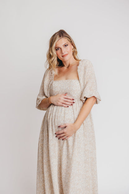 Mona 'Love Story' Maxi Dress - Bump Friendly and Inclusive Sizing (S-3XL)