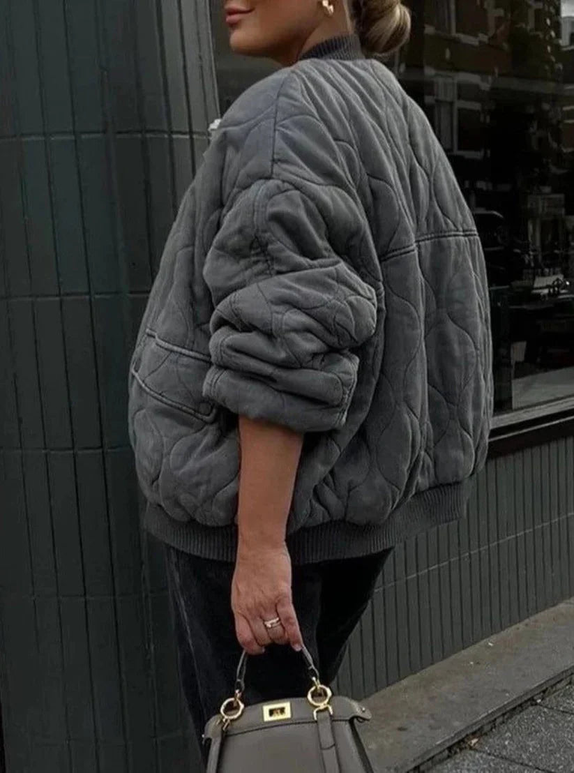 Sofia lined bomber jacket – women