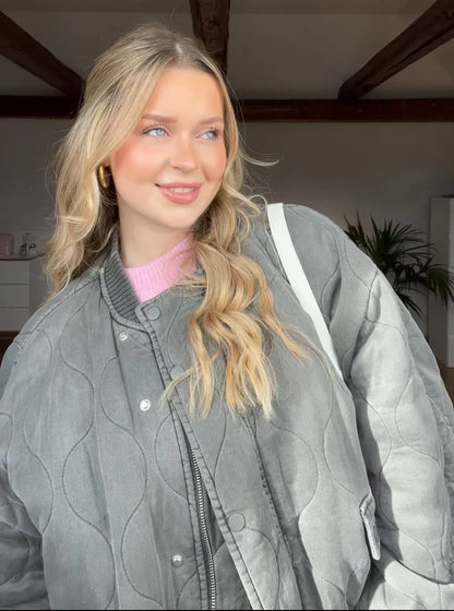 Sofia lined bomber jacket – women
