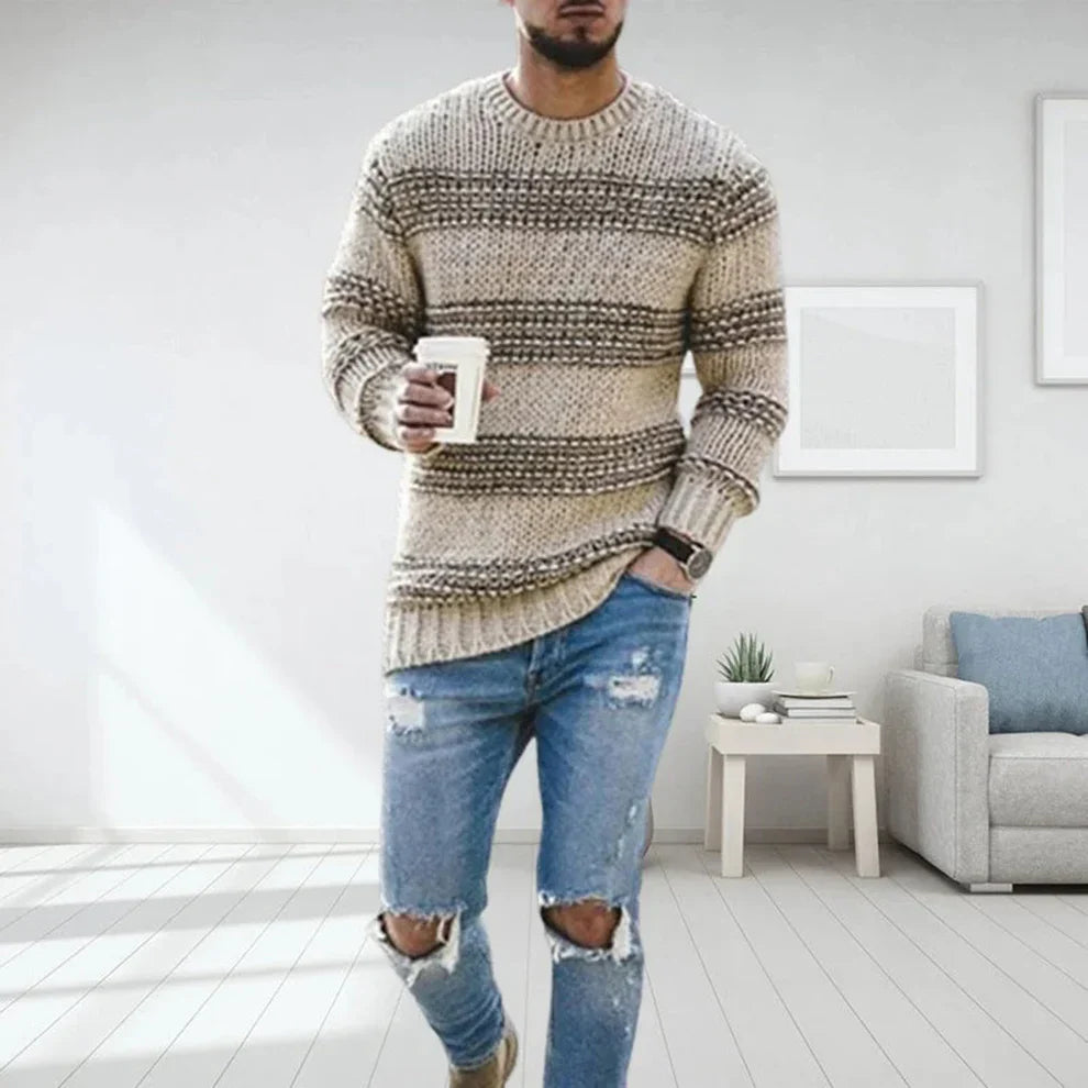 Carlo soft knit pullover – men