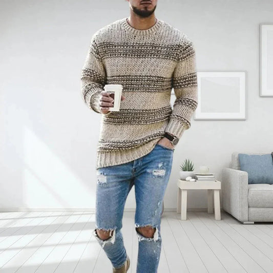 Carlo soft knit pullover – men