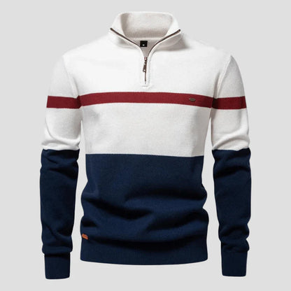 Men's cotton sweater, classic and comfortable