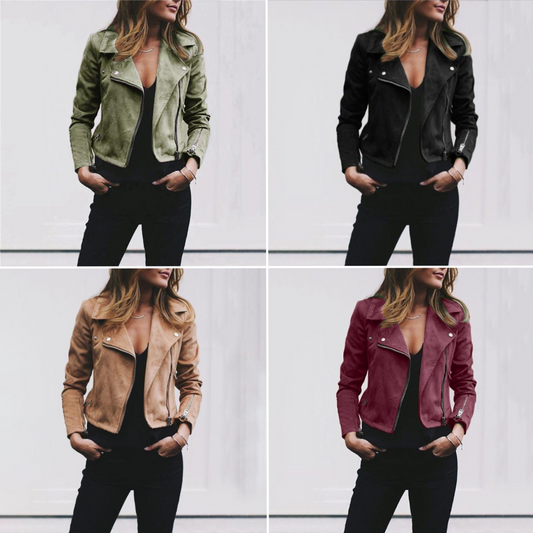 Suede | Biker Jacket for Ladies
