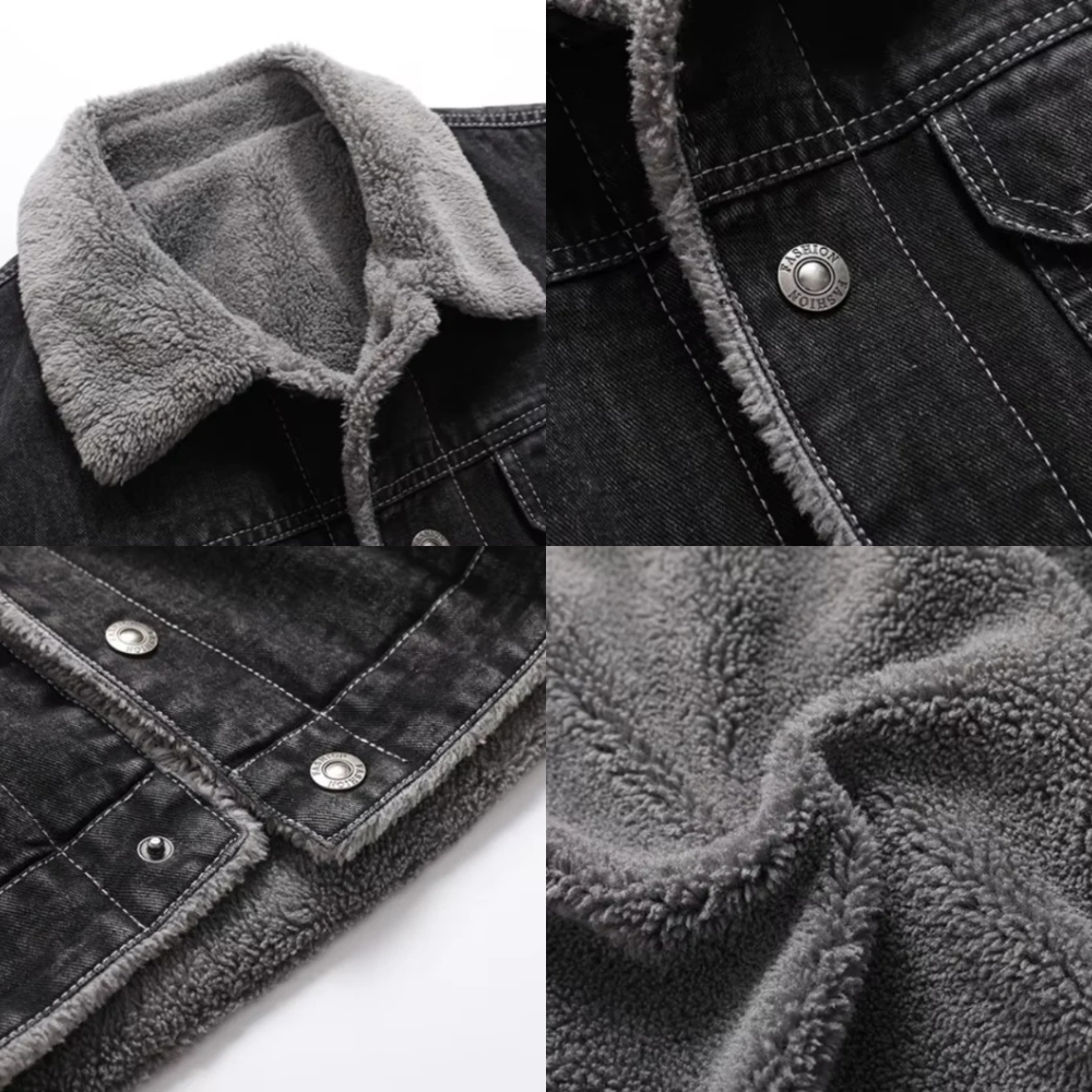 Everett Vintage Denim Coat