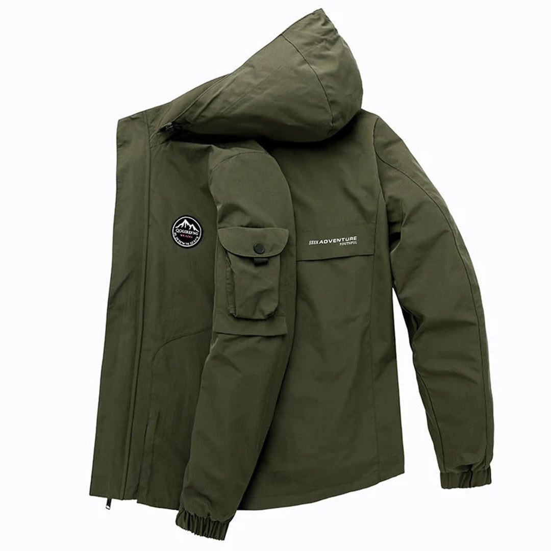 MASON | Waterproof Winter Jacket with Hood for Men