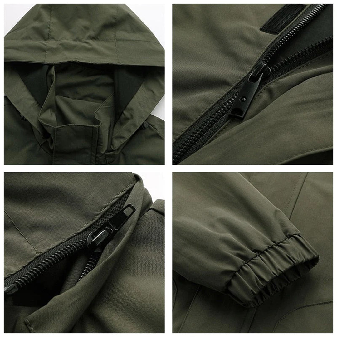 MASON | Waterproof Winter Jacket with Hood for Men