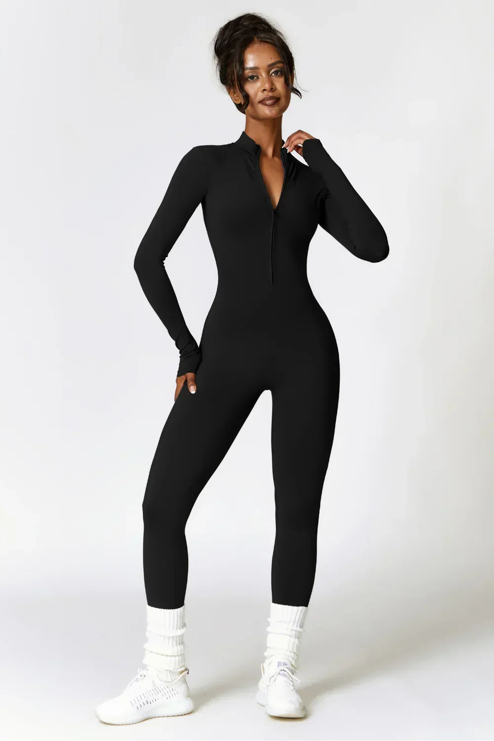 Thermal winter overall with fleece lining