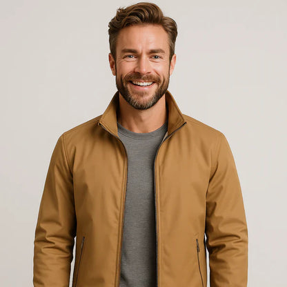 Men’s classic zip bomber jacket – men