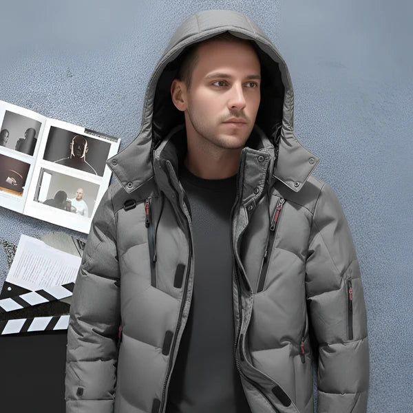 Men’s waterproof cold-weather parka – men