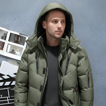Men’s waterproof cold-weather parka – men