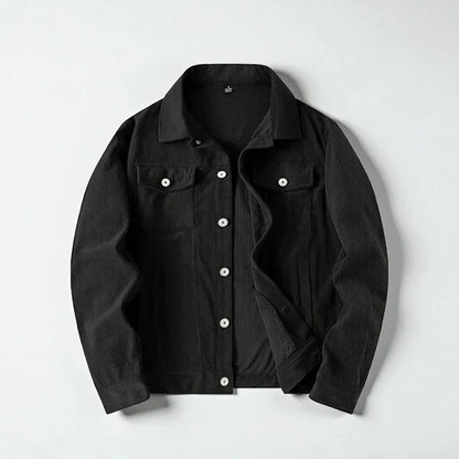 Men’s corduroy button-front jacket – men